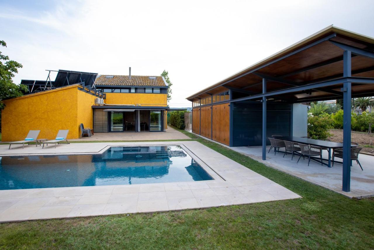 Masia Cal Sisplau, Con Piscina Y Rodeada De Vinedos A 10 Minutos De Vilafranca Del Penedes, Barcelona ,Cataluna San Martín Sarroca 外观 照片